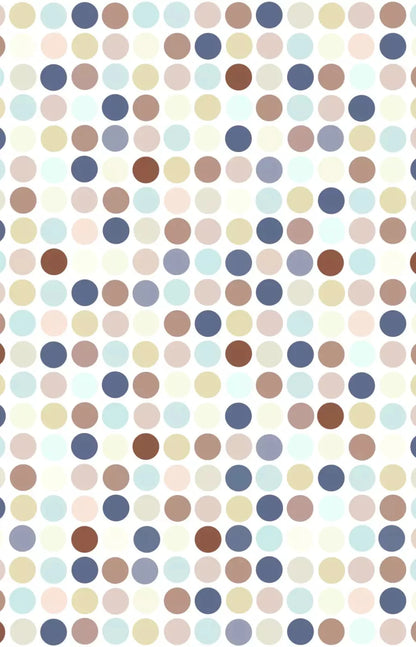 Denim Dots 8X12 Ultracloth ( 96 X 144 Inch ) Backdrop