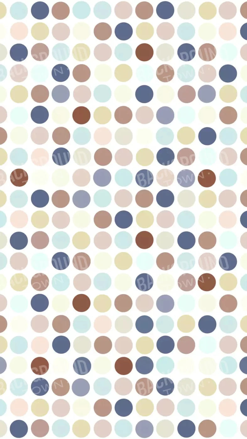 Denim Dots 8X14 Ultracloth ( 96 X 168 Inch ) Backdrop