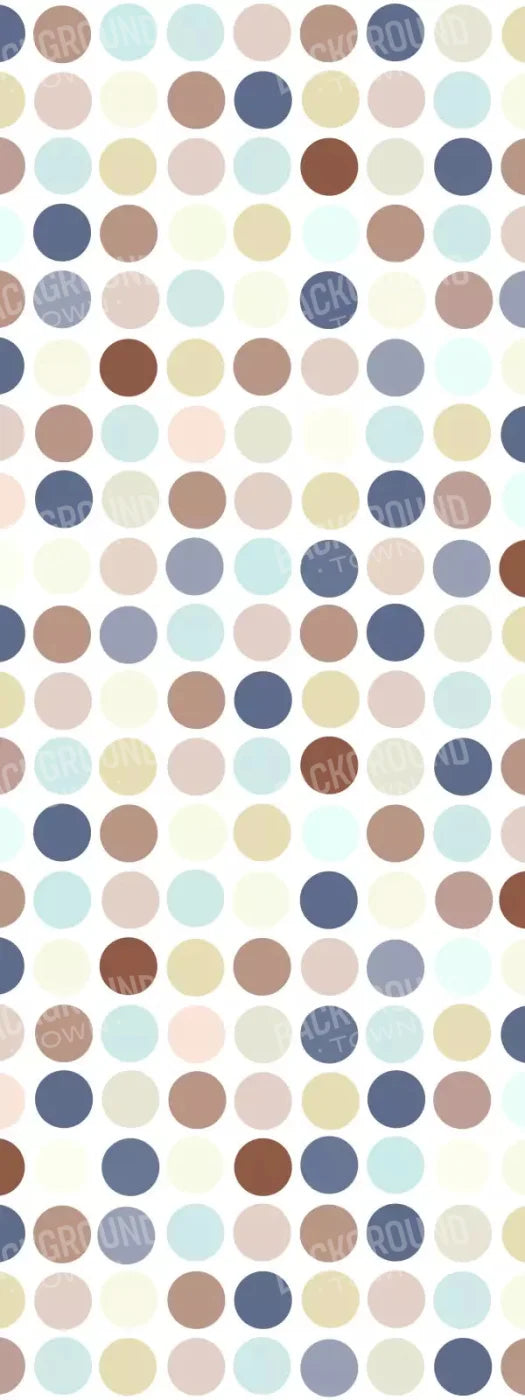 Denim Dots 8X20 Ultracloth ( 96 X 240 Inch ) Backdrop