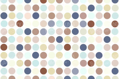 Denim Dots 8X5 Ultracloth ( 96 X 60 Inch ) Backdrop