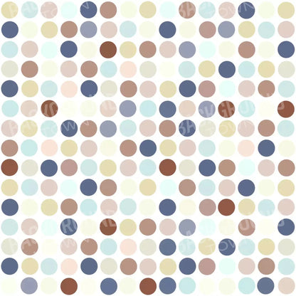 Denim Dots 8X8 Fleece ( 96 X Inch ) Backdrop