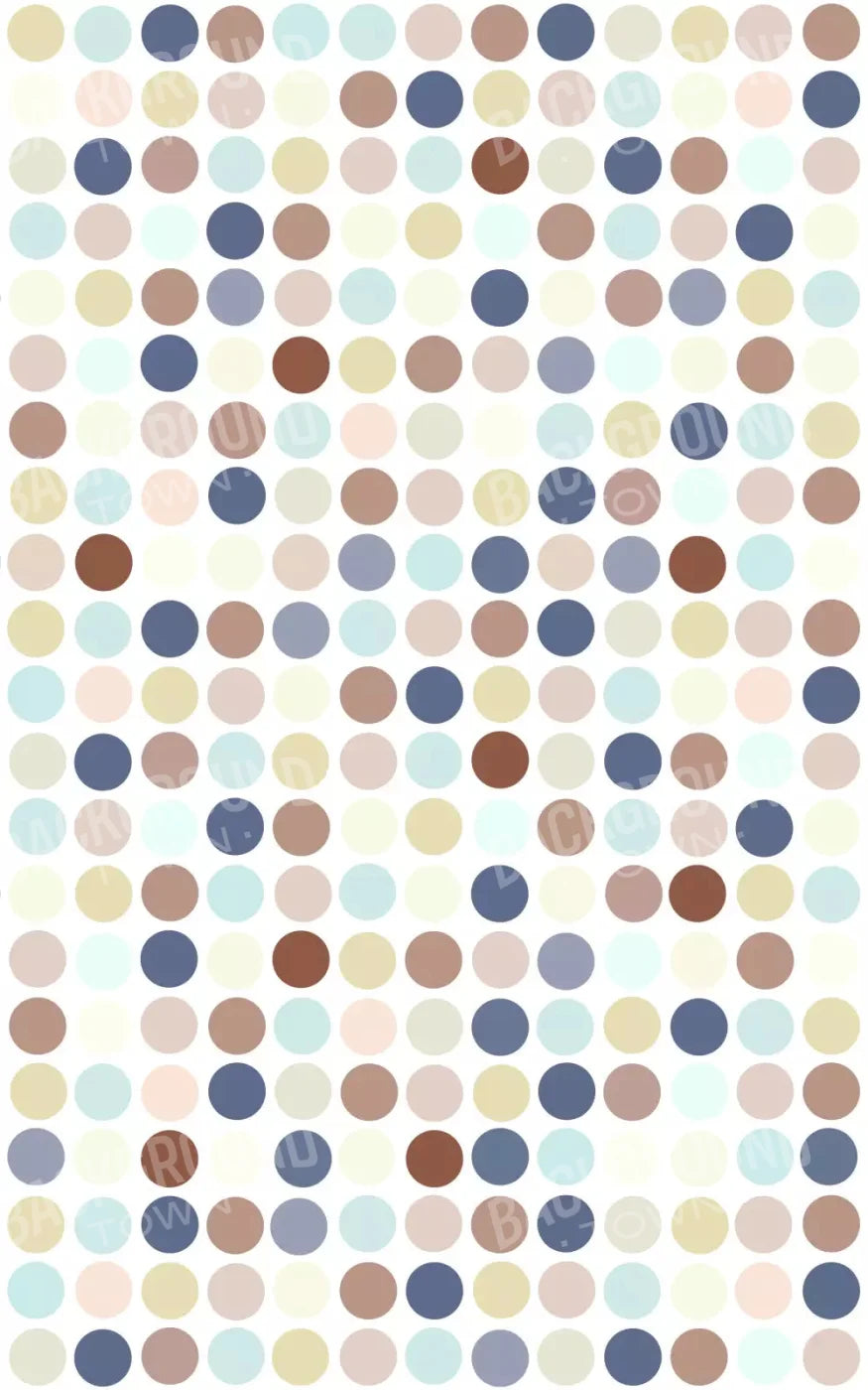 Denim Dots 9X14 Ultracloth ( 108 X 168 Inch ) Backdrop