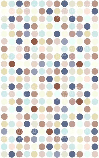 Denim Dots 9X14 Ultracloth ( 108 X 168 Inch ) Backdrop