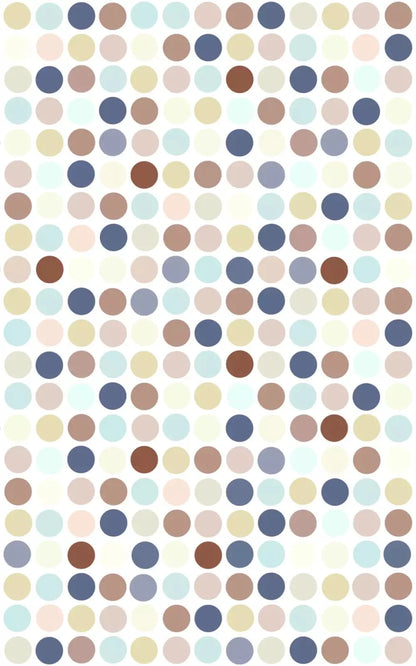 Denim Dots 9X14 Ultracloth ( 108 X 168 Inch ) Backdrop