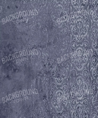 Blue Damask Backdrop for Photography