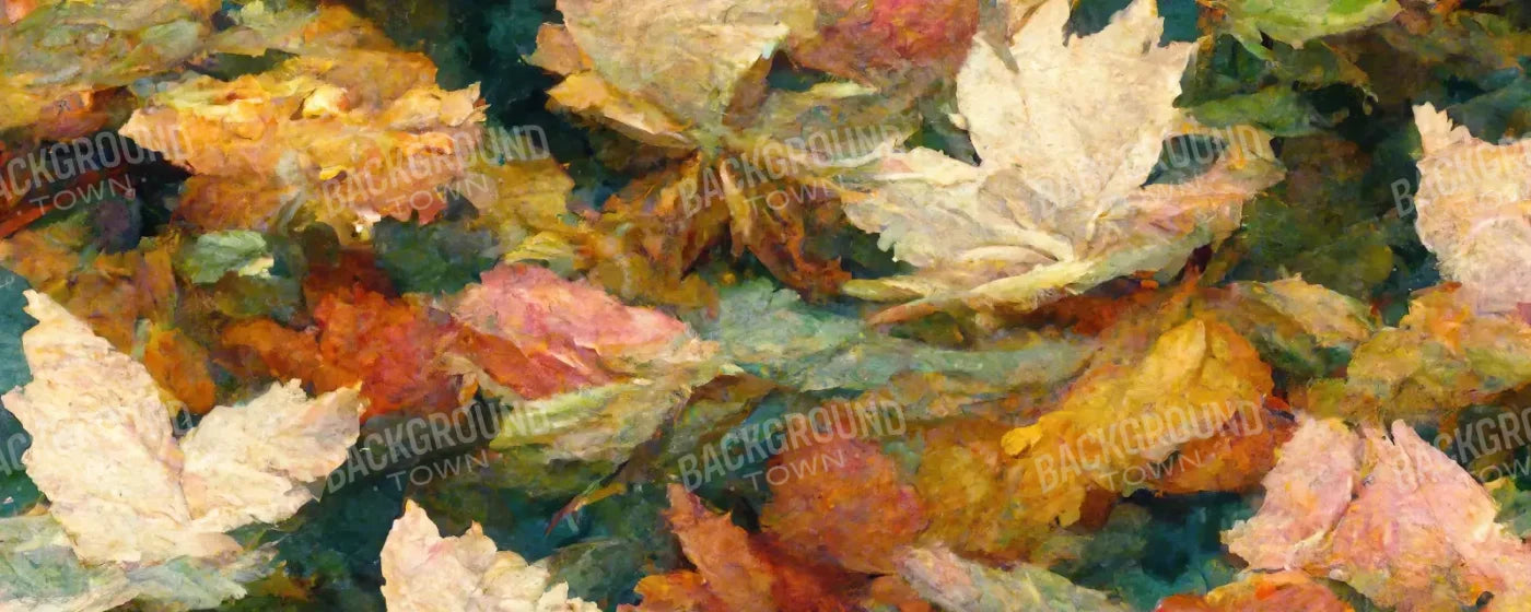 Dewy Leaves 20’X8’ Ultracloth (240 X 96 Inch) Backdrop