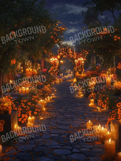 Dia De Los Muertos I 6’X8’ Fleece (72 X 96 Inch) Backdrop