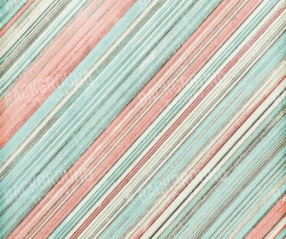 Diagonal Peach 5’X4’2’ Fleece (60 X 50 Inch) Backdrop