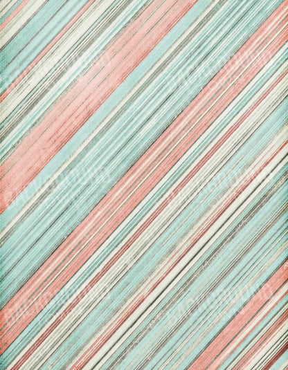 Diagonal Peach 6’X8’ Fleece (72 X 96 Inch) Backdrop