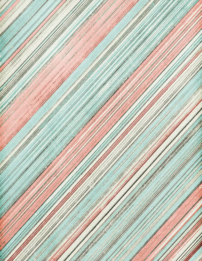 Diagonal Peach 6’X8’ Fleece (72 X 96 Inch) Backdrop