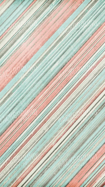 Diagonal Peach 8’X14’ Ultracloth (96 X 168 Inch) Backdrop