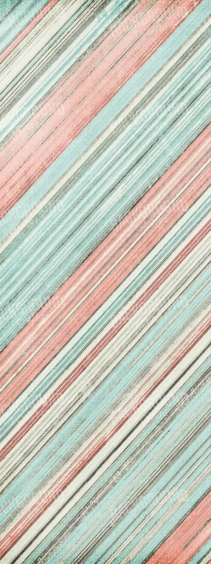 Diagonal Peach 8’X20’ Ultracloth (96 X 240 Inch) Backdrop