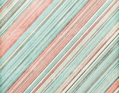 Diagonal Peach 8’X6’ Fleece (96 X 72 Inch) Backdrop