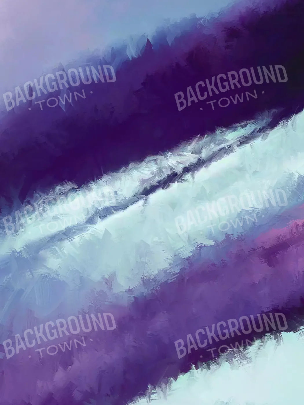 Diagonal Purple 5’X6’8’ Fleece (60 X 80 Inch) Backdrop