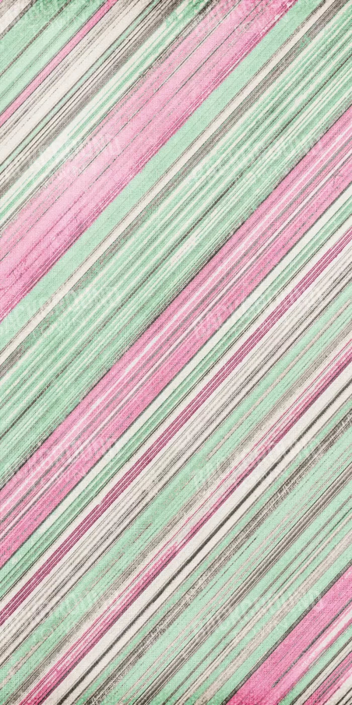 Diagonal Watermelon 10’X20’ Ultracloth (120 X 240 Inch) Backdrop