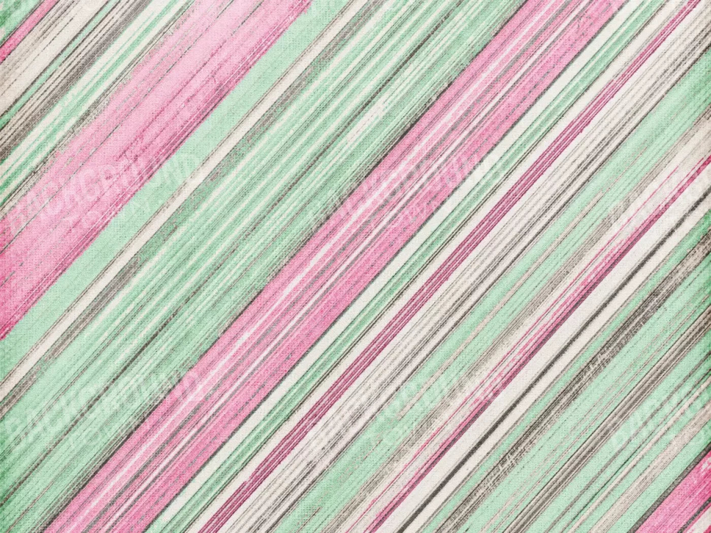 Diagonal Watermelon 10’X8’ Fleece (120 X 96 Inch) Backdrop