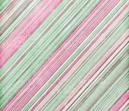 Diagonal Watermelon 12’X10’ Ultracloth (144 X 120 Inch) Backdrop