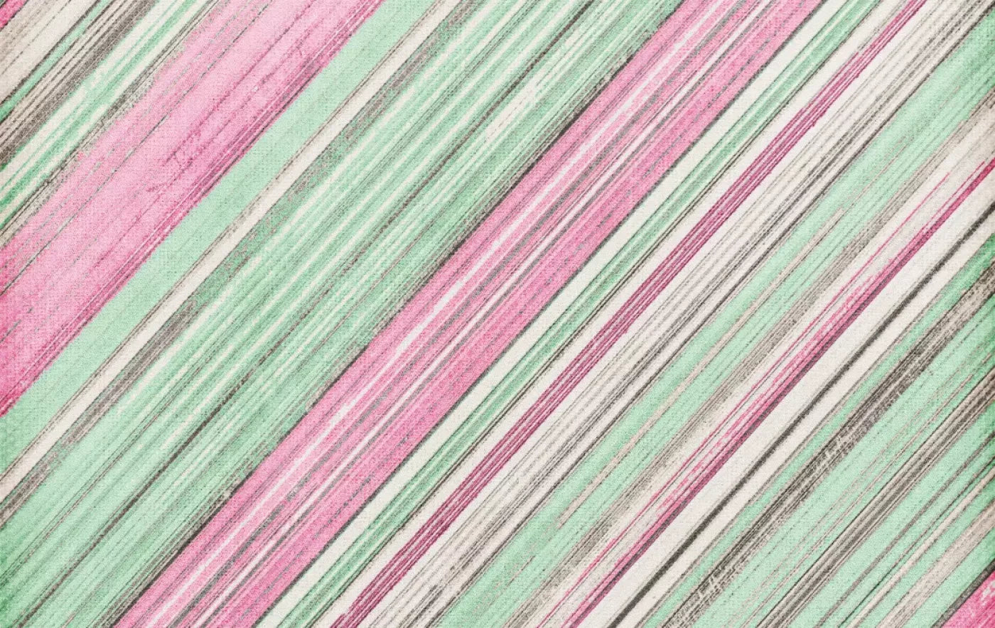 Diagonal Watermelon 16’X10’ Ultracloth (192 X 120 Inch) Backdrop