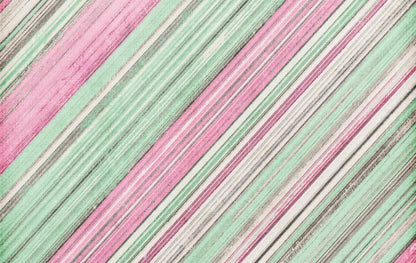 Diagonal Watermelon 16’X10’ Ultracloth (192 X 120 Inch) Backdrop