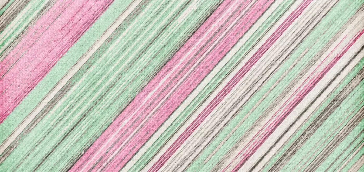 Diagonal Watermelon 16’X8’ Ultracloth (192 X 96 Inch) Backdrop