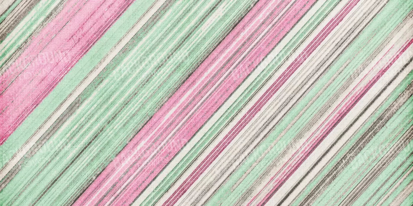 Diagonal Watermelon 20’X10’ Ultracloth (240 X 120 Inch) Backdrop