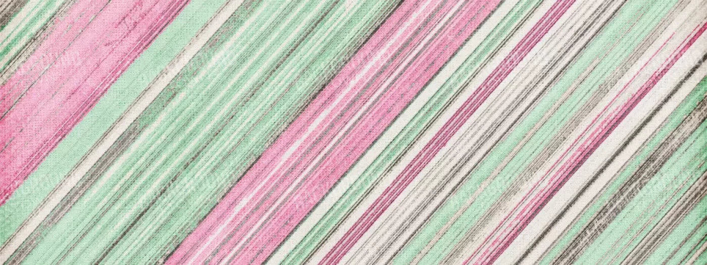 Diagonal Watermelon 20’X8’ Ultracloth (240 X 96 Inch) Backdrop