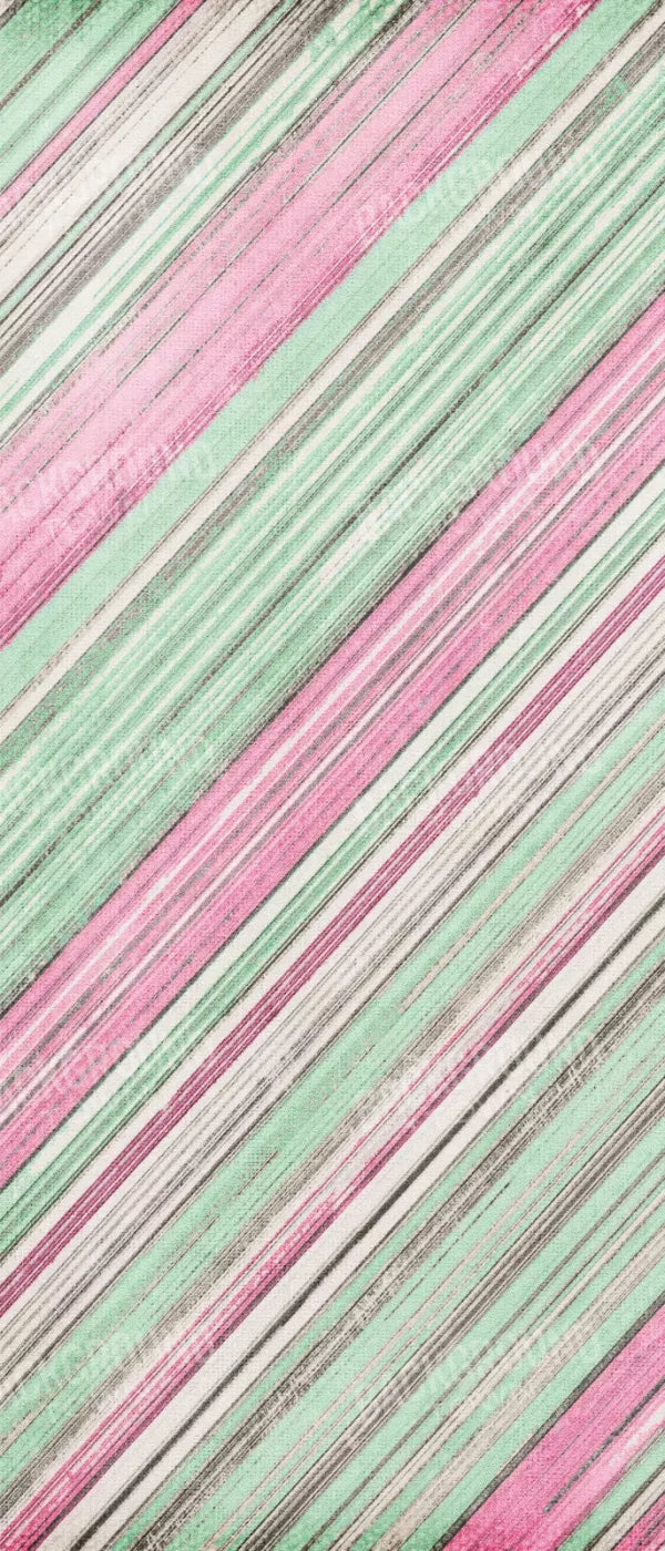 Diagonal Watermelon 5’X12’ Ultracloth For Westcott X-Drop (60 X 144 Inch) Backdrop