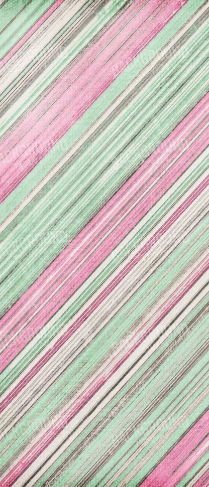 Diagonal Watermelon 5’X12’ Ultracloth For Westcott X-Drop (60 X 144 Inch) Backdrop