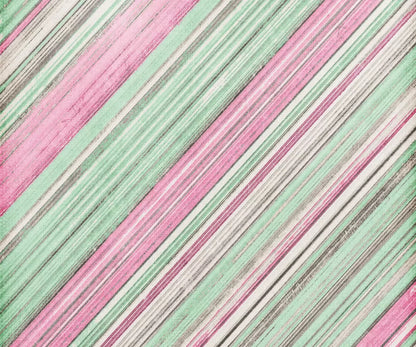 Diagonal Watermelon 5’X4’2’’ Fleece (60 X 50 Inch) Backdrop
