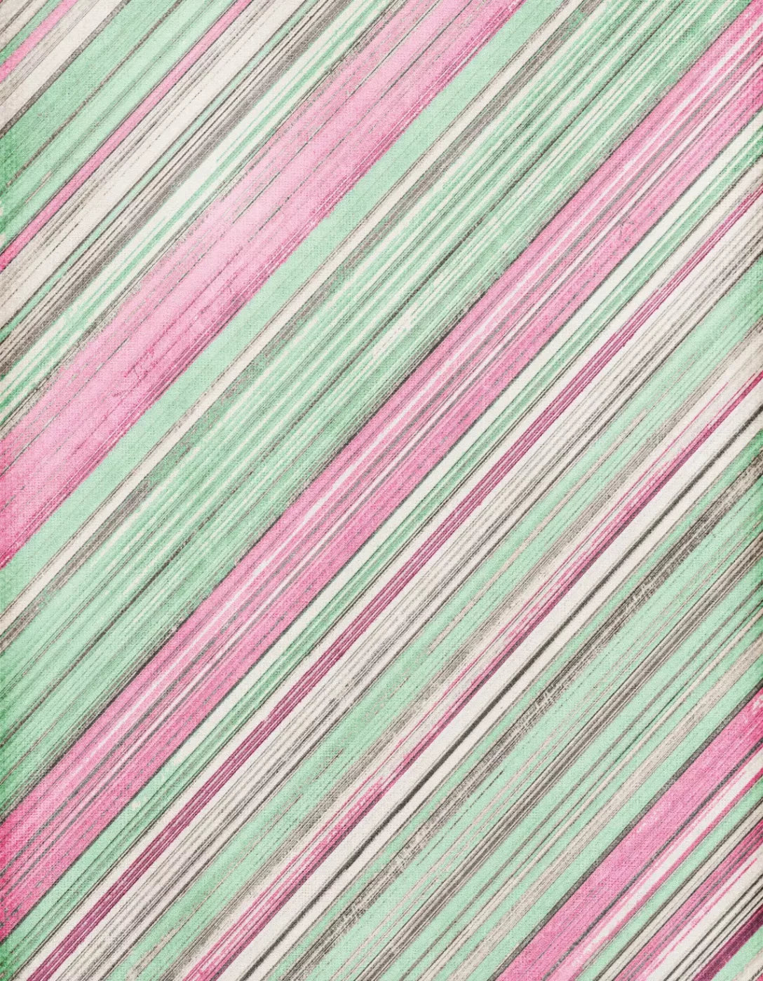 Diagonal Watermelon 6’X8’ Fleece (72 X 96 Inch) Backdrop