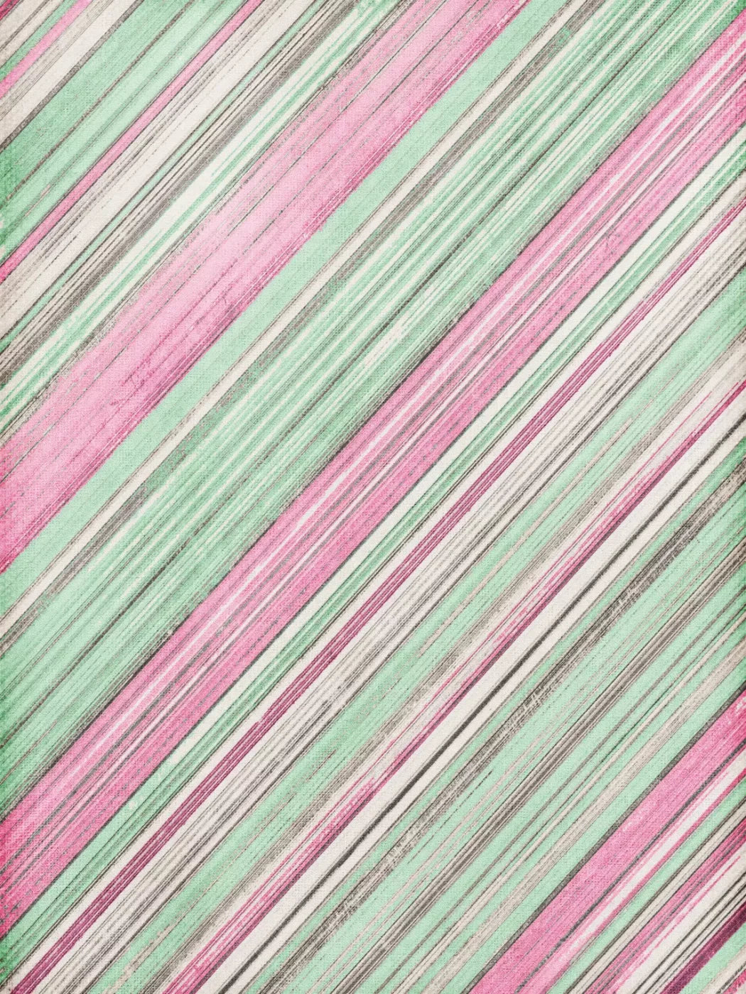Diagonal Watermelon 8’X10’ Fleece (96 X 120 Inch) Backdrop