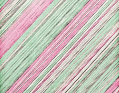 Diagonal Watermelon 8’X6’ Fleece (96 X 72 Inch) Backdrop