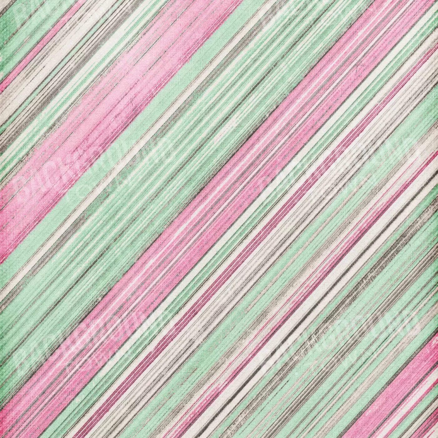 Diagonal Watermelon 8’X8’ Fleece (96 X Inch) Backdrop