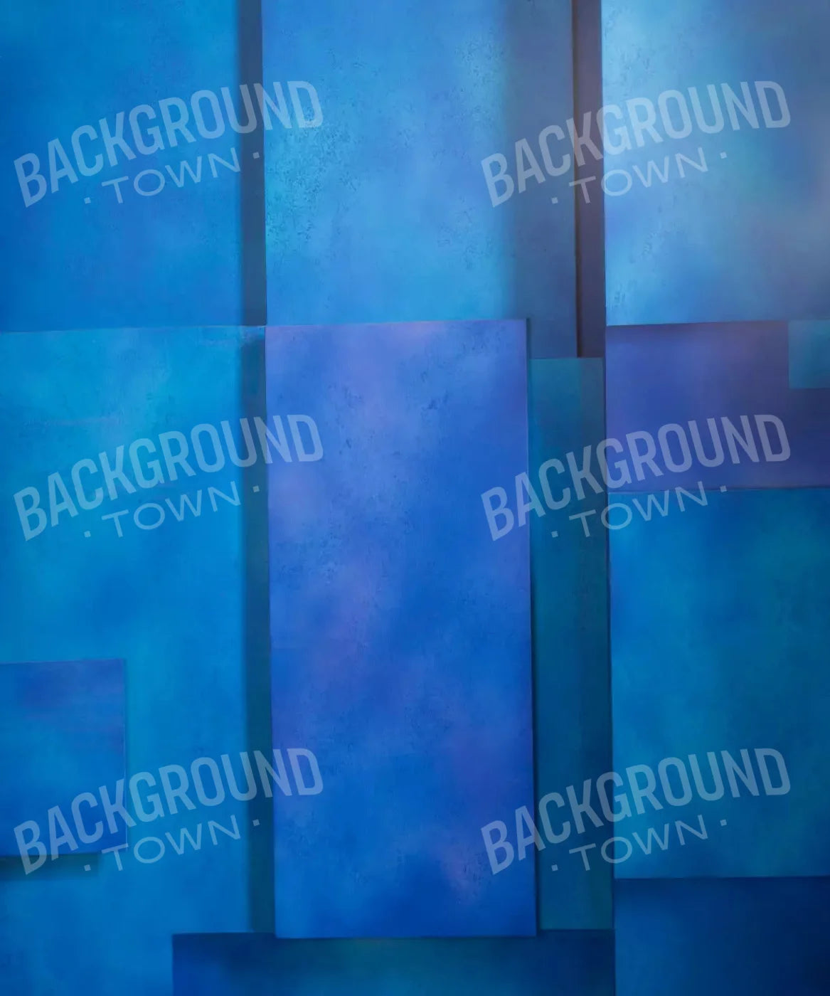 Blue Urban Grunge Backdrop for Photography