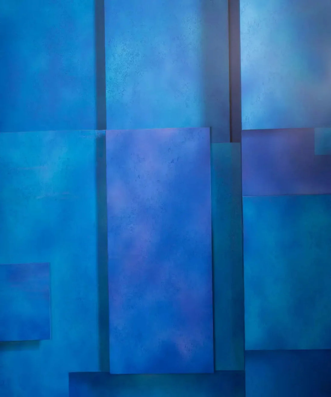 Blue Urban Grunge Backdrop for Photography