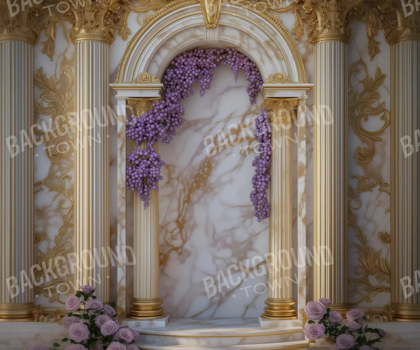 Dionysus Archway 12’X10’ Ultracloth (144 X 120 Inch) Backdrop