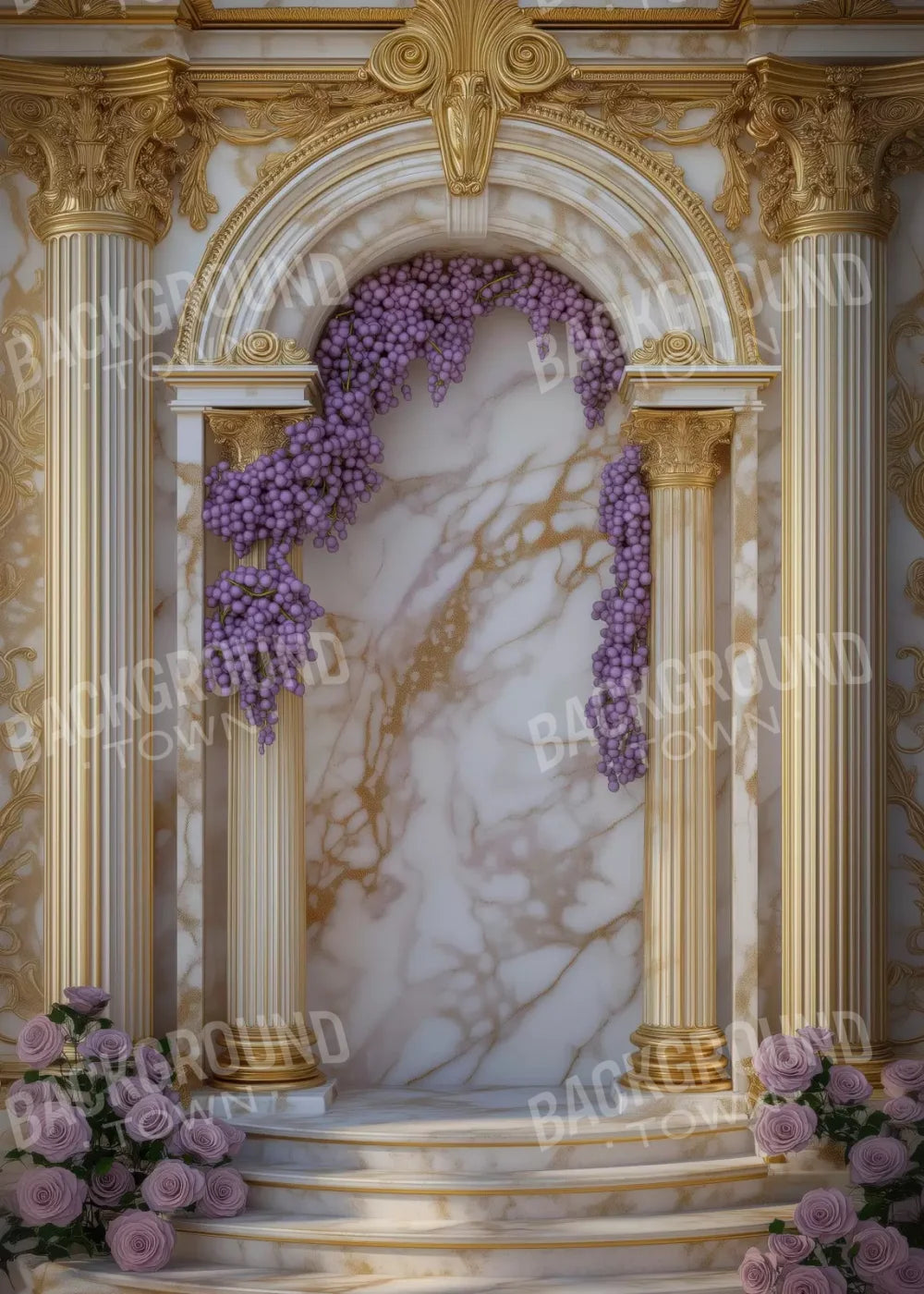 Dionysus Archway 5’X7’ Ultracloth (60 X 84 Inch) Backdrop