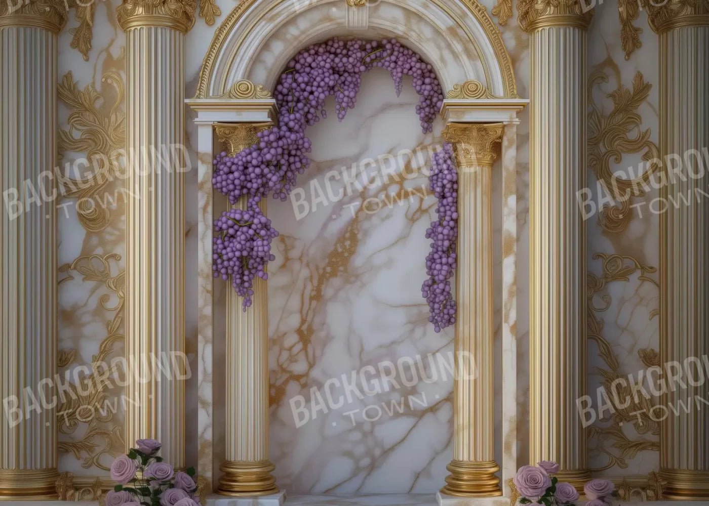Dionysus Archway 7’X5’ Ultracloth (84 X 60 Inch) Backdrop