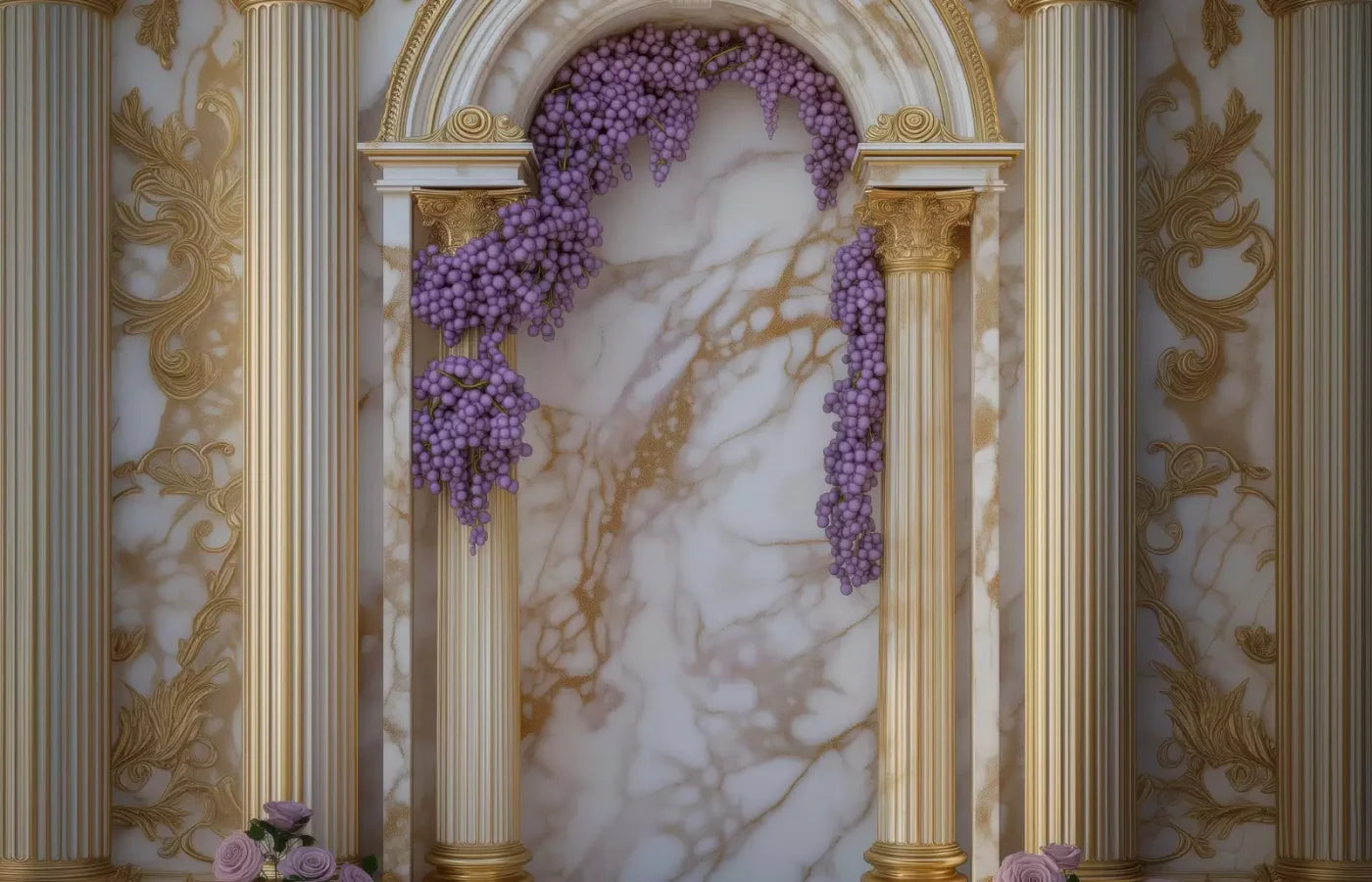 Dionysus Archway 14’X9’ Ultracloth (168 X 108 Inch) Backdrop