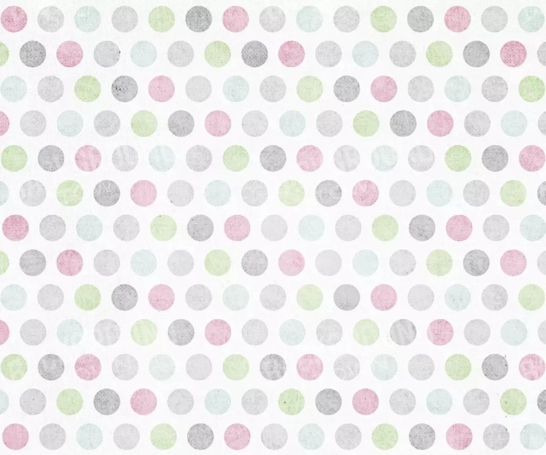 Dipity Dots 5X42 Fleece ( 60 X 50 Inch ) Backdrop