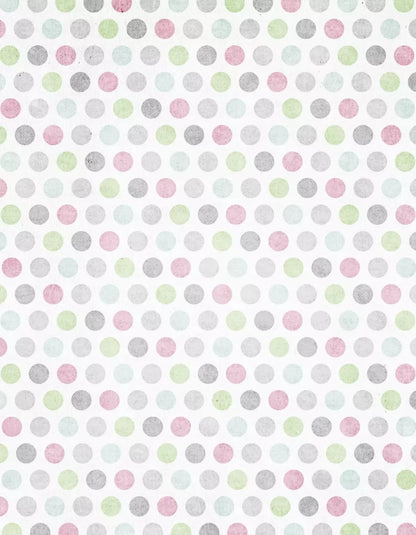 Dipity Dots 6X8 Fleece ( 72 X 96 Inch ) Backdrop