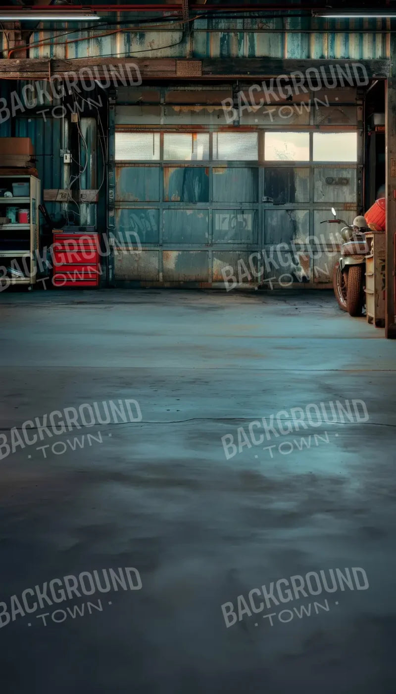 Dirty Garage Sweep 8’x14’ UltraCloth for Westcott X-Drop Pro (96 x 168 inch) Backdrop