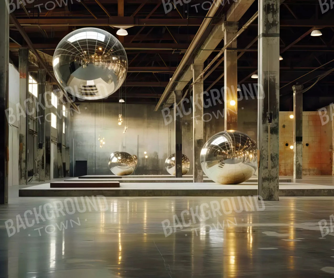 Disco Balls I 12X10 Ultracloth ( 144 X 120 Inch ) Backdrop