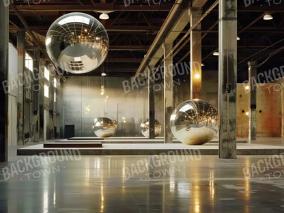 Disco Balls I 68X5 Fleece ( 80 X 60 Inch ) Backdrop