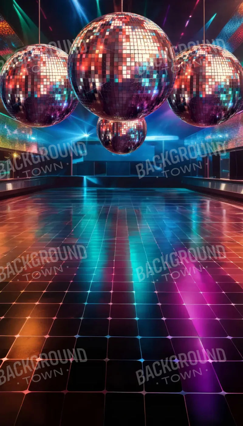 Disco Night Sweep 8’x14’ UltraCloth for Westcott X-Drop Pro (96 x 168 inch) Backdrop