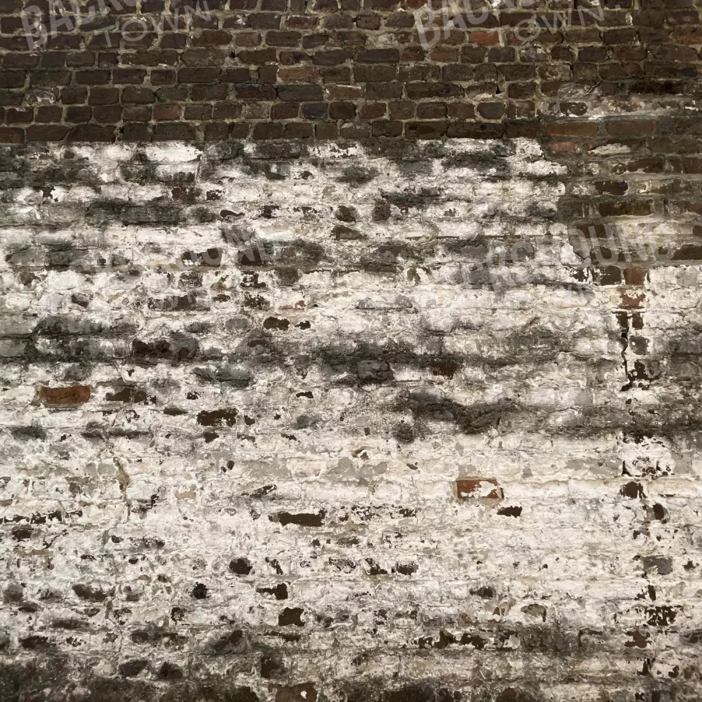 Distressed Brick 8X8 Fleece ( 96 X Inch ) Backdrop
