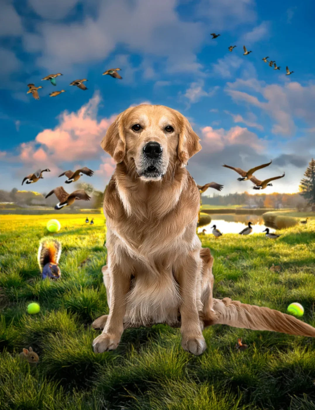 Dog Dreams Backdrop