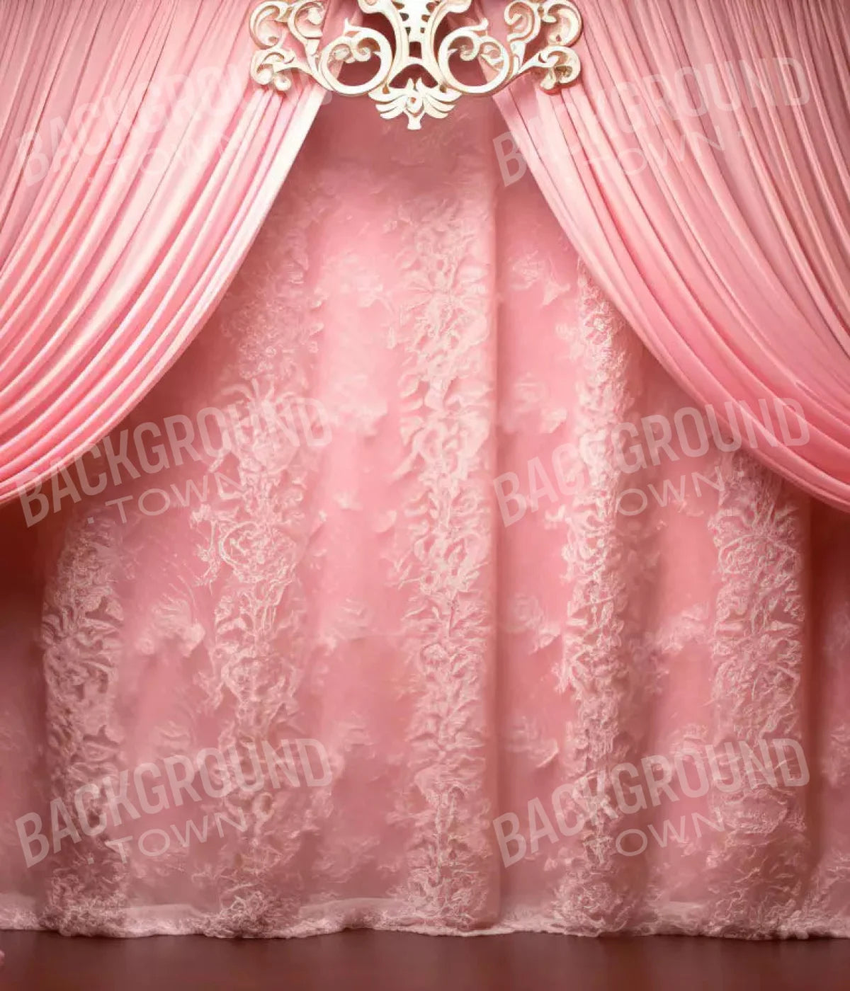 Doll House Curtains 10X12 Ultracloth ( 120 X 144 Inch ) Backdrop