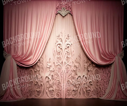 Doll House Curtains Ii 12’X10’ Ultracloth (144 X 120 Inch) Backdrop