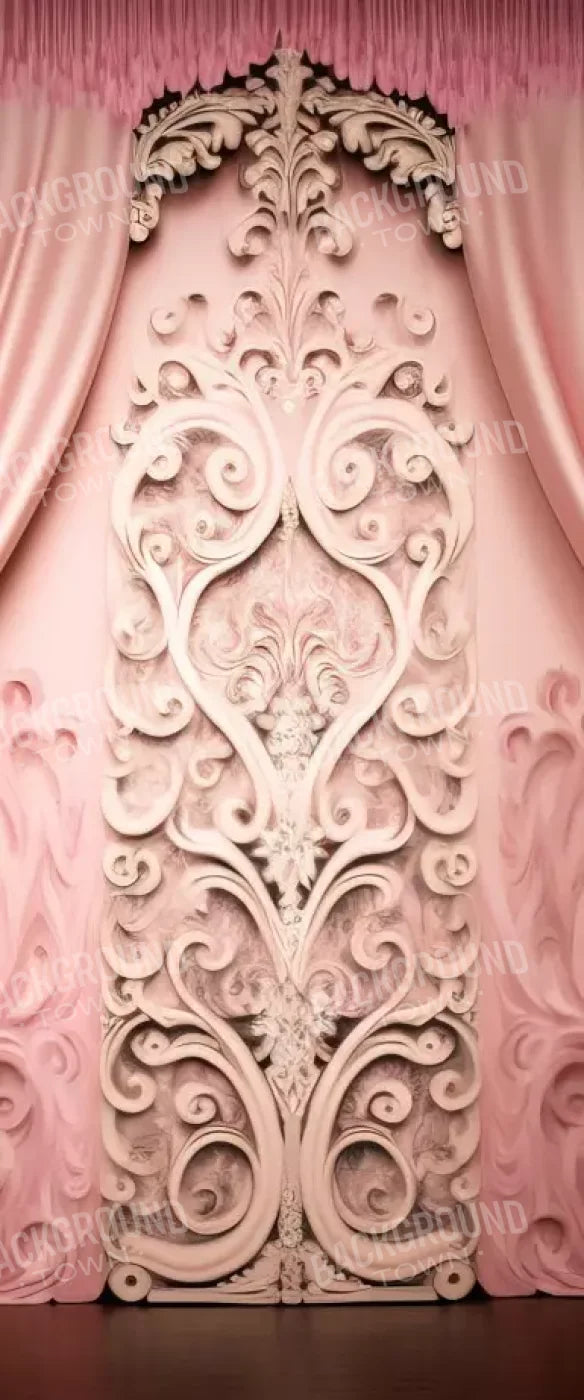 Doll House Curtains Iii 5’X12’ Ultracloth For Westcott X-Drop (60 X 144 Inch) Backdrop